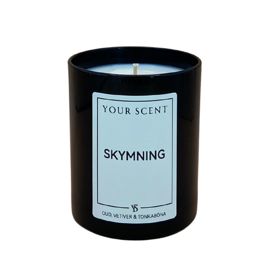 Doftljus Skymning – oud, vetiver & tonkaböna